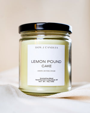 Lemon Pound Cake Candle