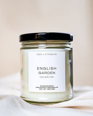 English Garden Candle