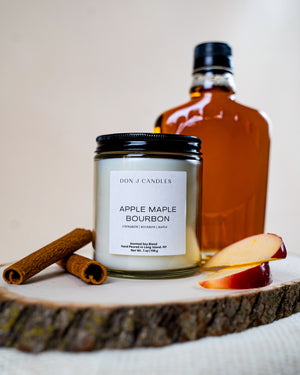 Apple Maple Bourbon Candle